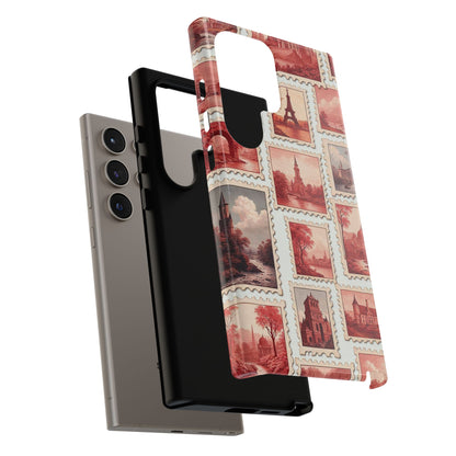 Vintage Postcard Stamps Phone Case
