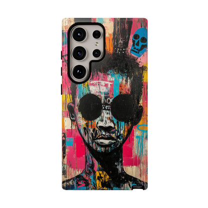 Basquiat Street Art Phone Case – Artistic Phone Protection - iPhone, Samsung & Google Pixel Cover - Artistic Painting Case,  Art Lover Gift