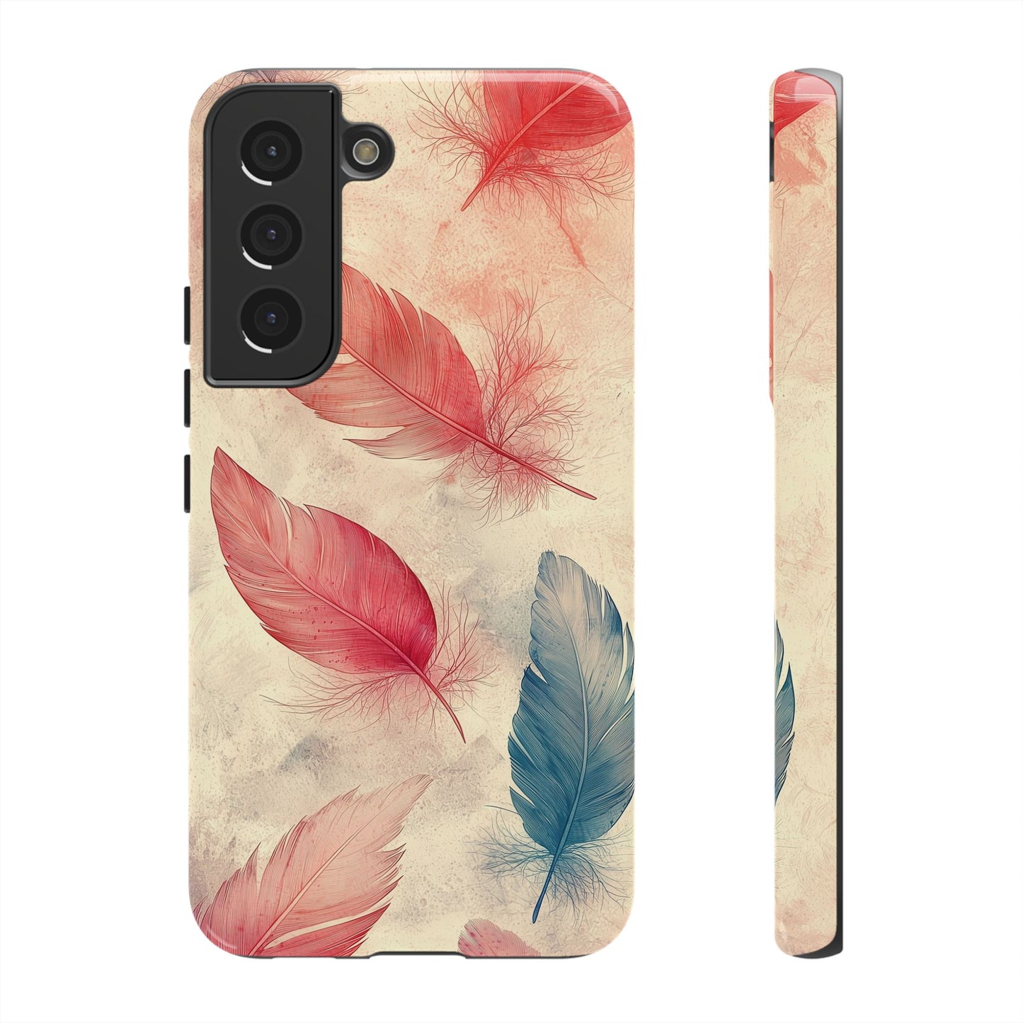 Boho Feather Phone Case for iPhone, Pixel & Samsung