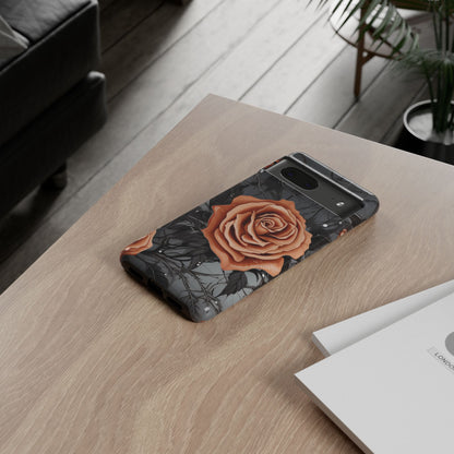 Mystic Noir Rose Mobile Case