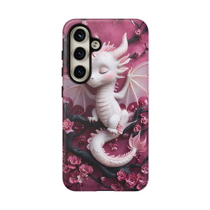 Whimsical 3D Relief Artwork Of A Cute Dragon phone case design