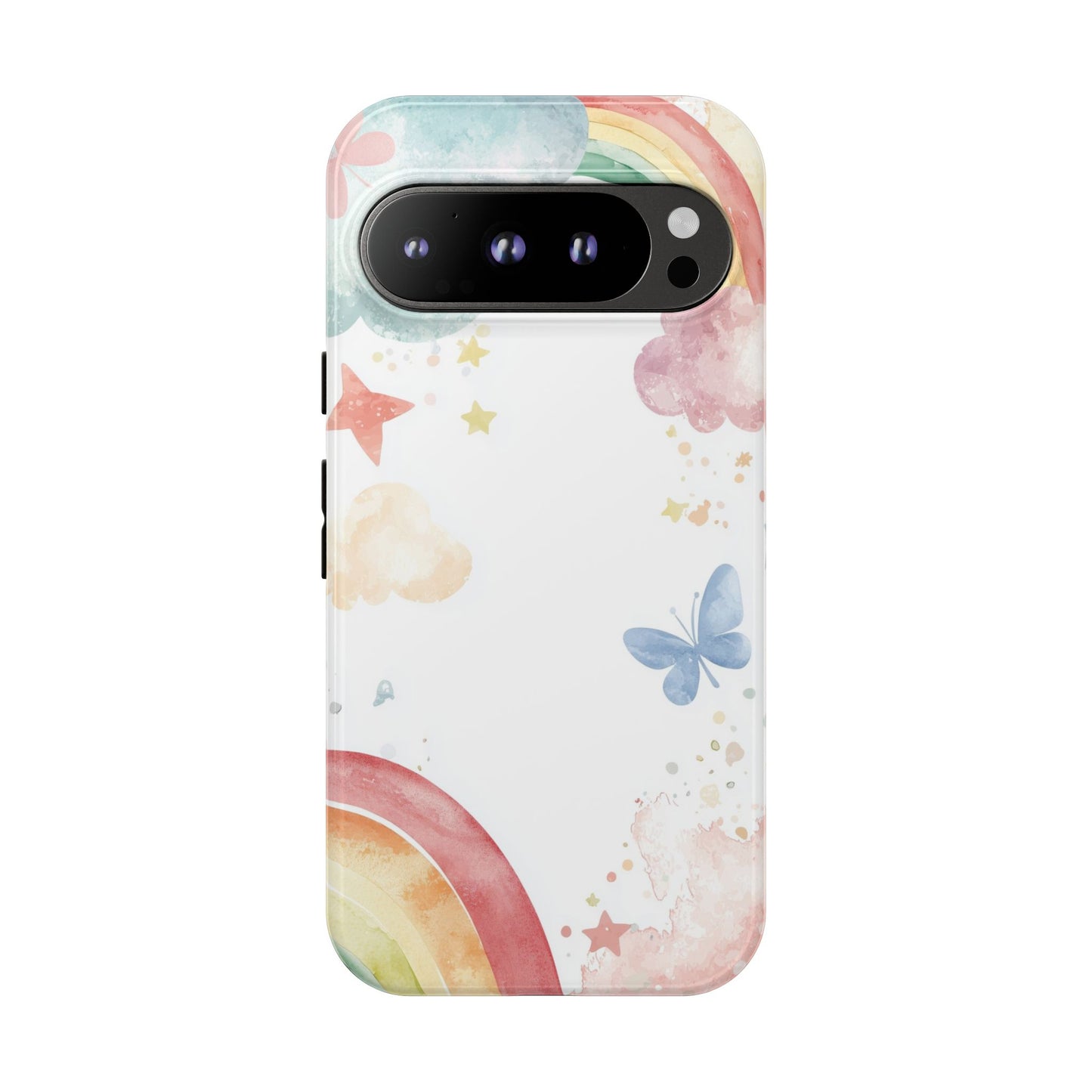 Dreamy Skies & Rainbows Watercolor Phone Case for iPhone, google Pixel & Samsung