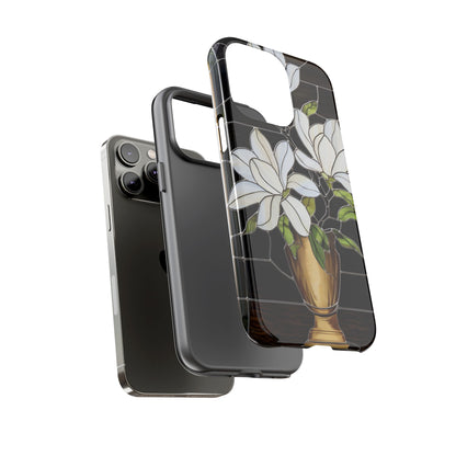 Stained Glass Floral Phone Case