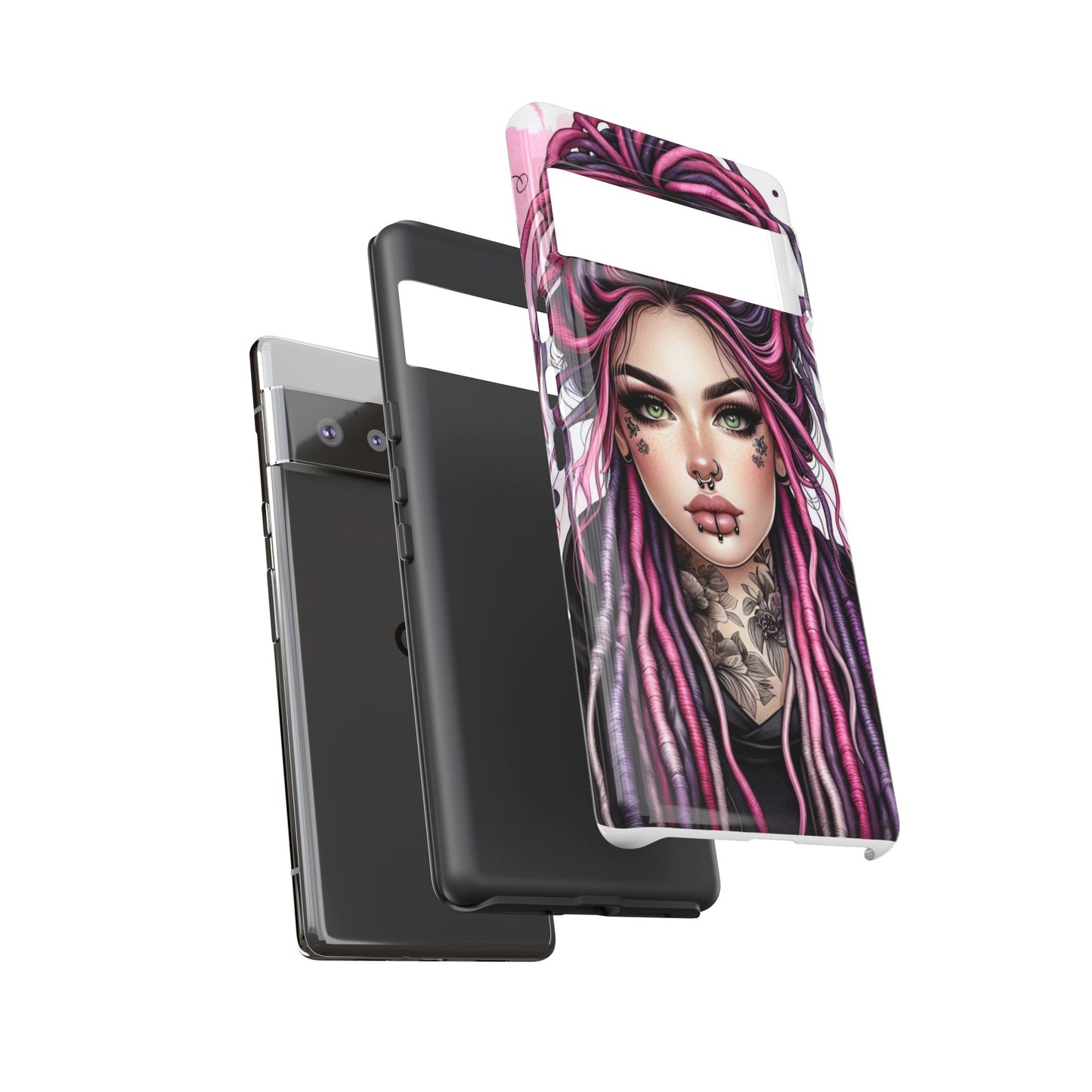 Neon Gothic Beauty Mobile Case