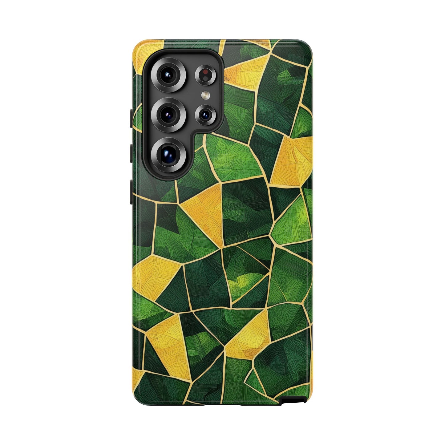 Intricate Turtle Shell Mosaic Phone Case for iPhone, Samsung & Google Pixel