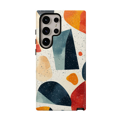 Golden Noir Terrazzo Phone Case for iPhone, Pixel & Samsung