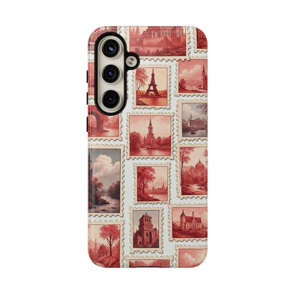 Vintage Postcard Stamps Phone Case