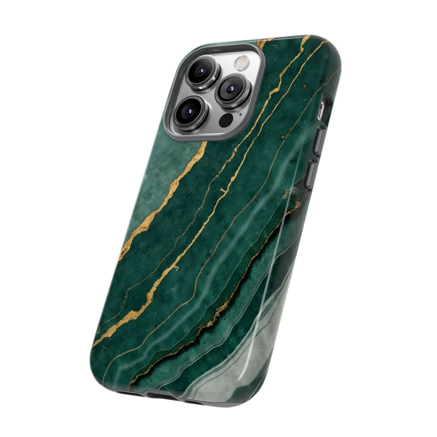 Jade Green Marble Case Design