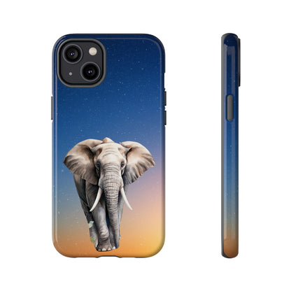 Celestial Elephant Mobile Cover – Dreamy Night Sky Aesthetic