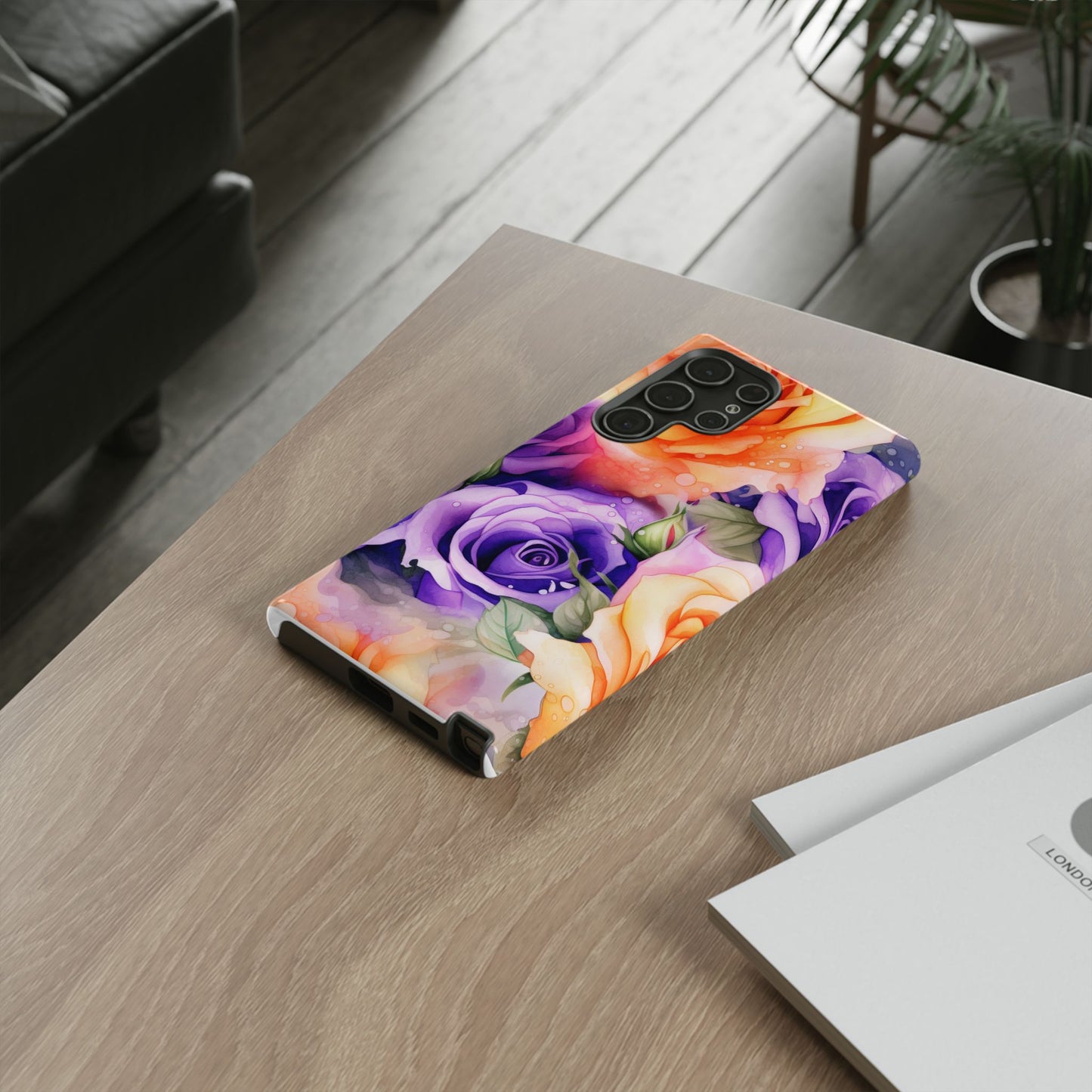 Elegant Rose Blossom Mobile Case