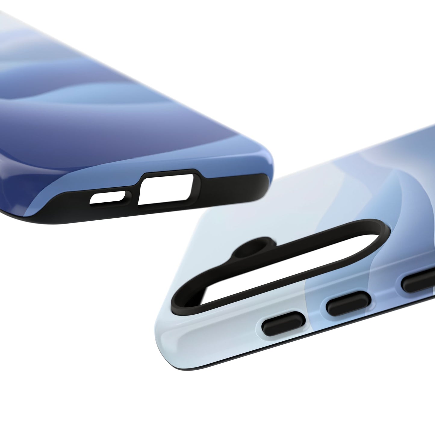 Intricate Abstract Wavy Landscape phone case