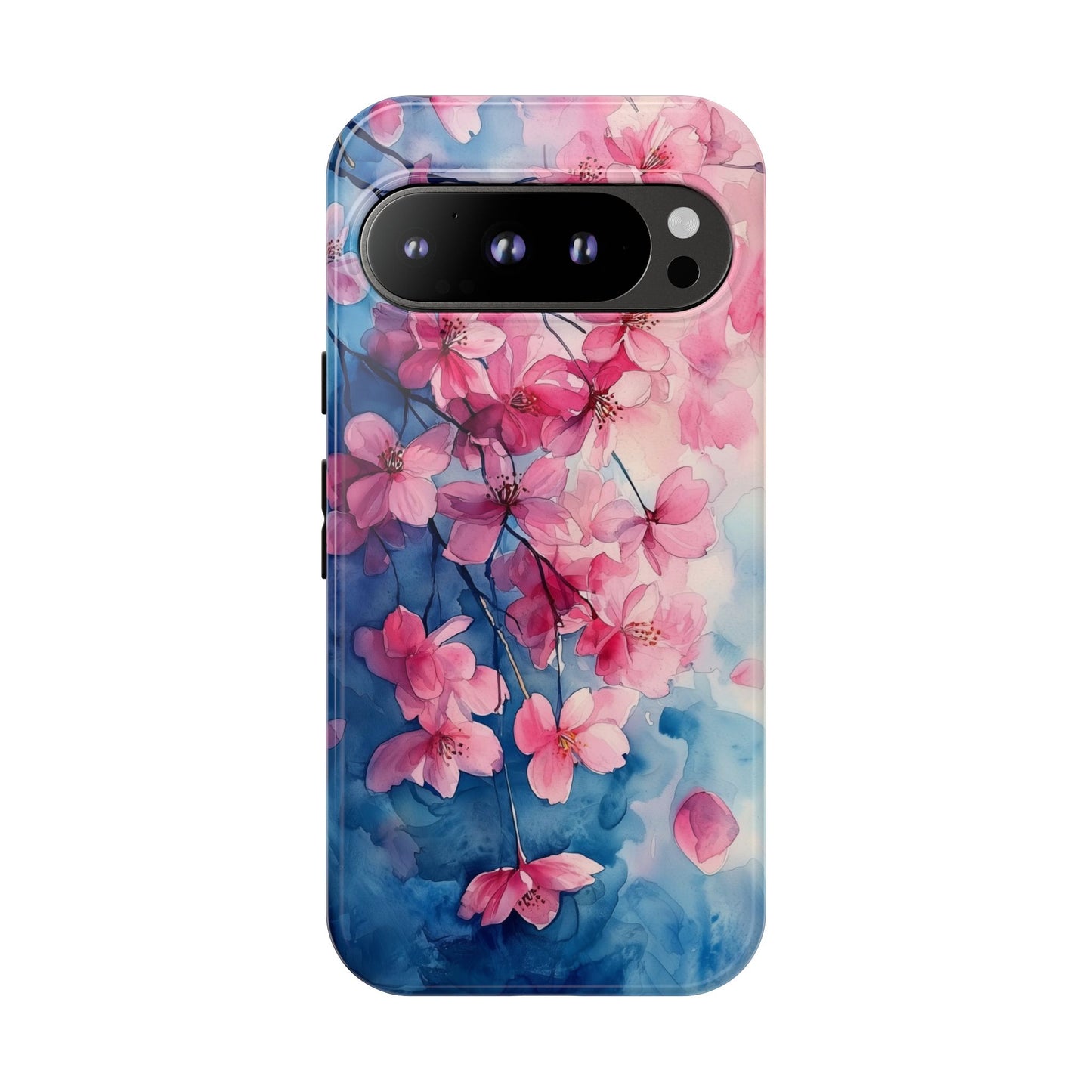 Pastel Petal Rain Watercolor Phone Case for iPhone, google Pixel & Samsung