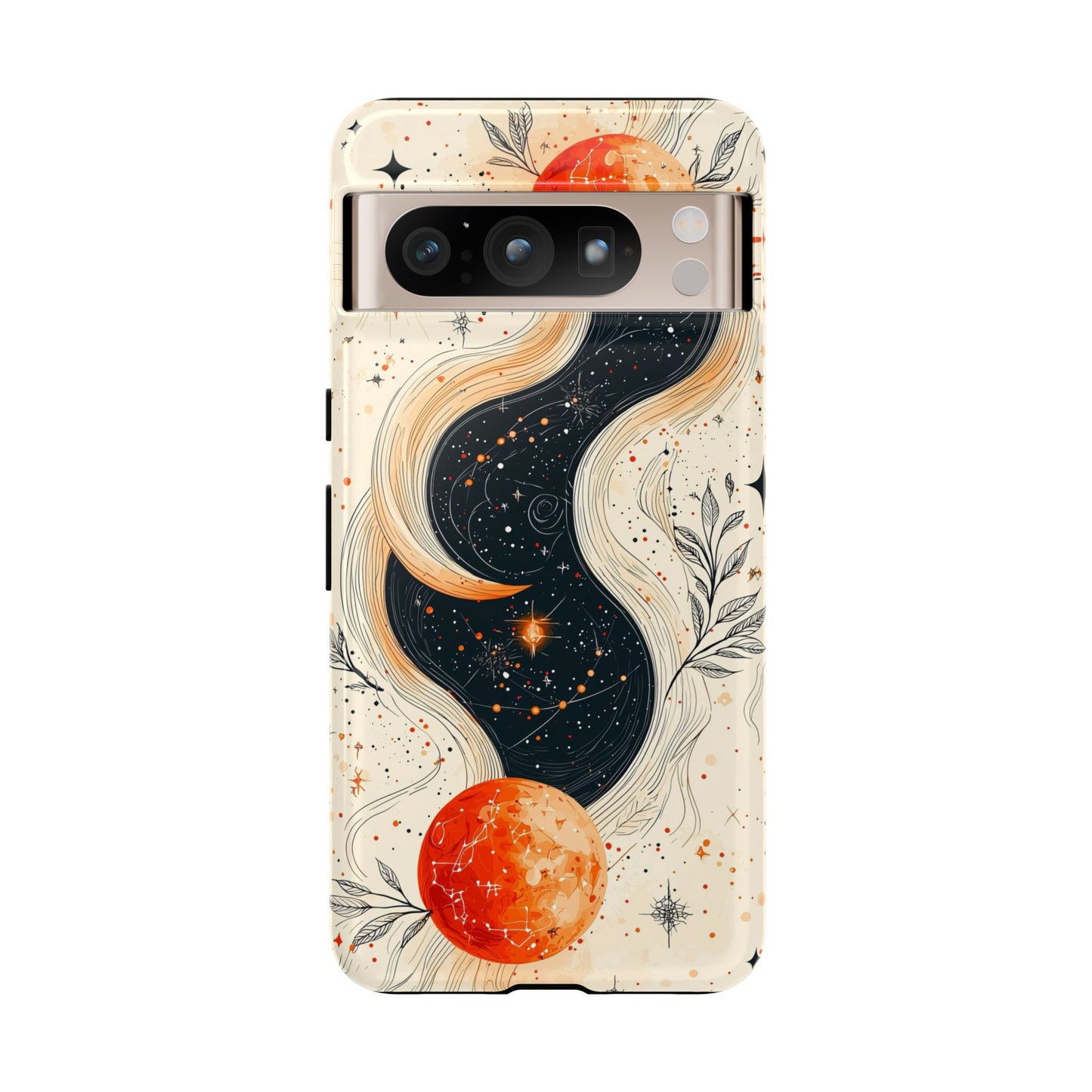 Celestial Flow Boho Phone Case for iPhone, Pixel & Samsung