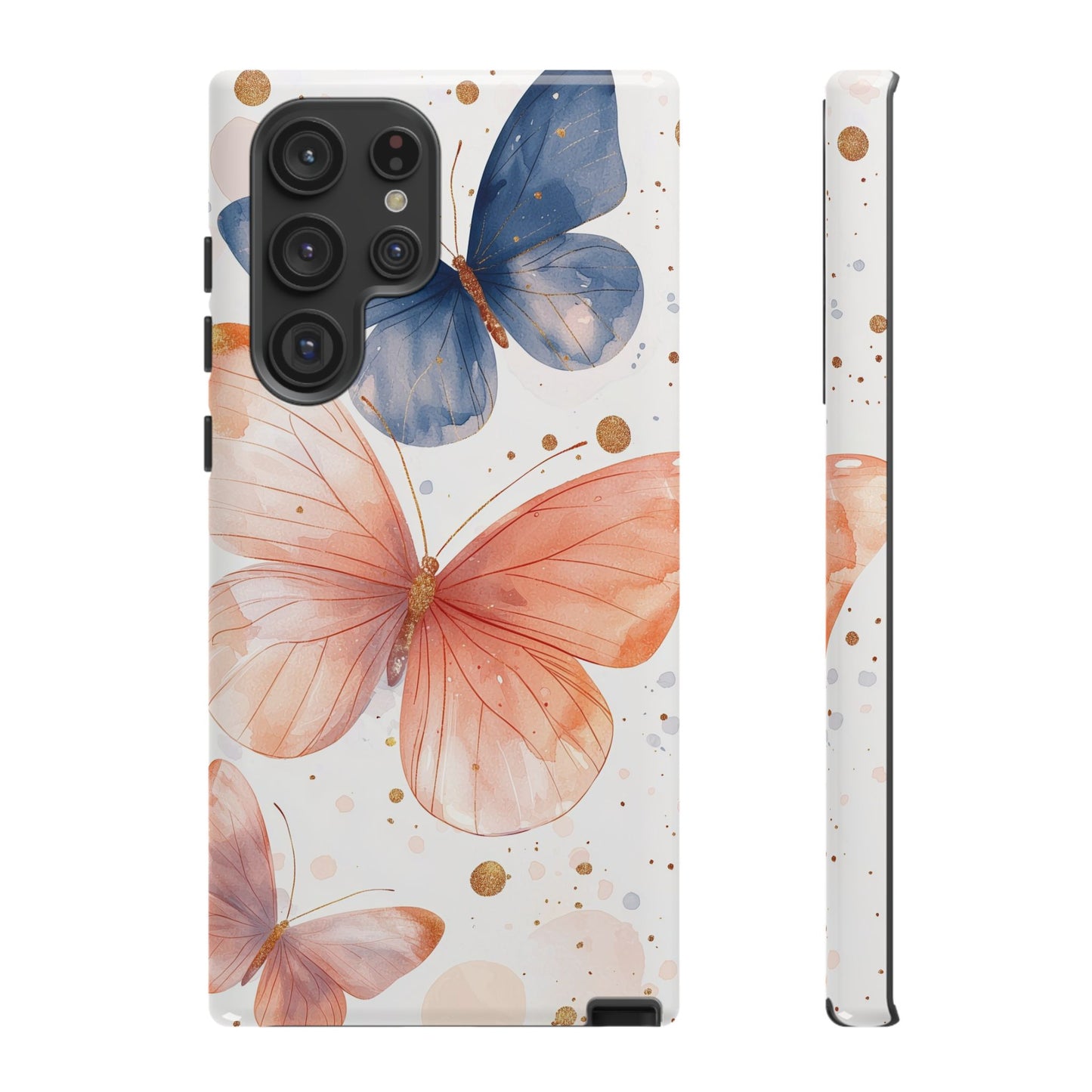 Flutter Bloom" – Watercolor Butterfly Phone Case for iPhone, google Pixel & Samsung