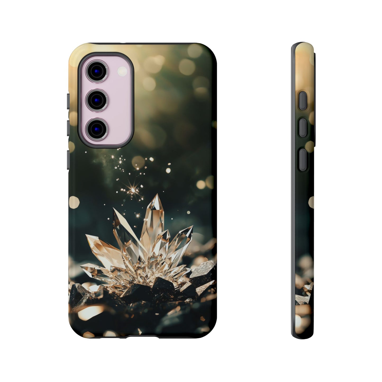Crystal Stone Sparkle Phone Case – iPhone, Google Pixel, Samsung