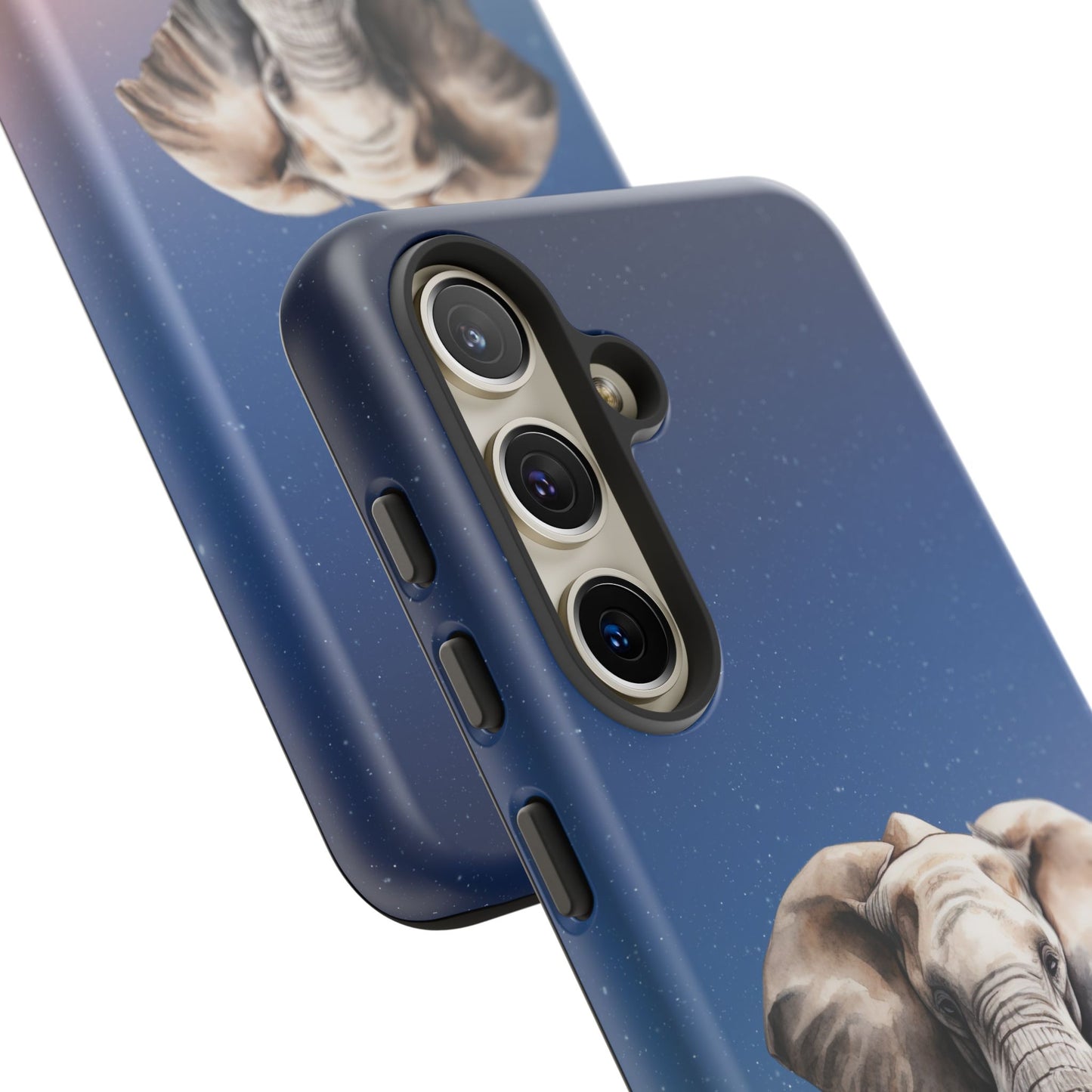 Celestial Elephant Mobile Cover – Dreamy Night Sky Aesthetic
