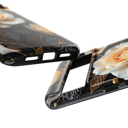 Elegant 3D Floral Design, Botanical Phone Case design for Iphone.