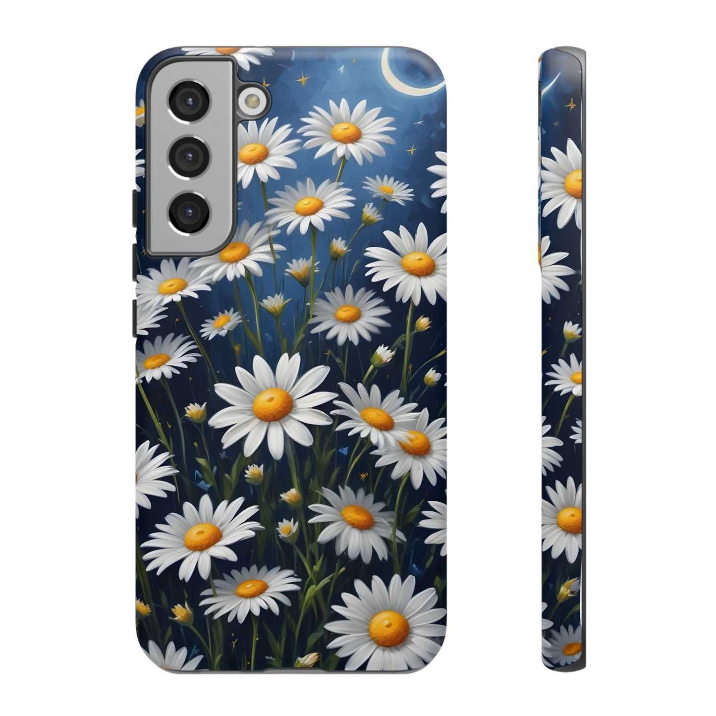 Witchy Daisy Flowers Phone Case Vintage Botanical Cover