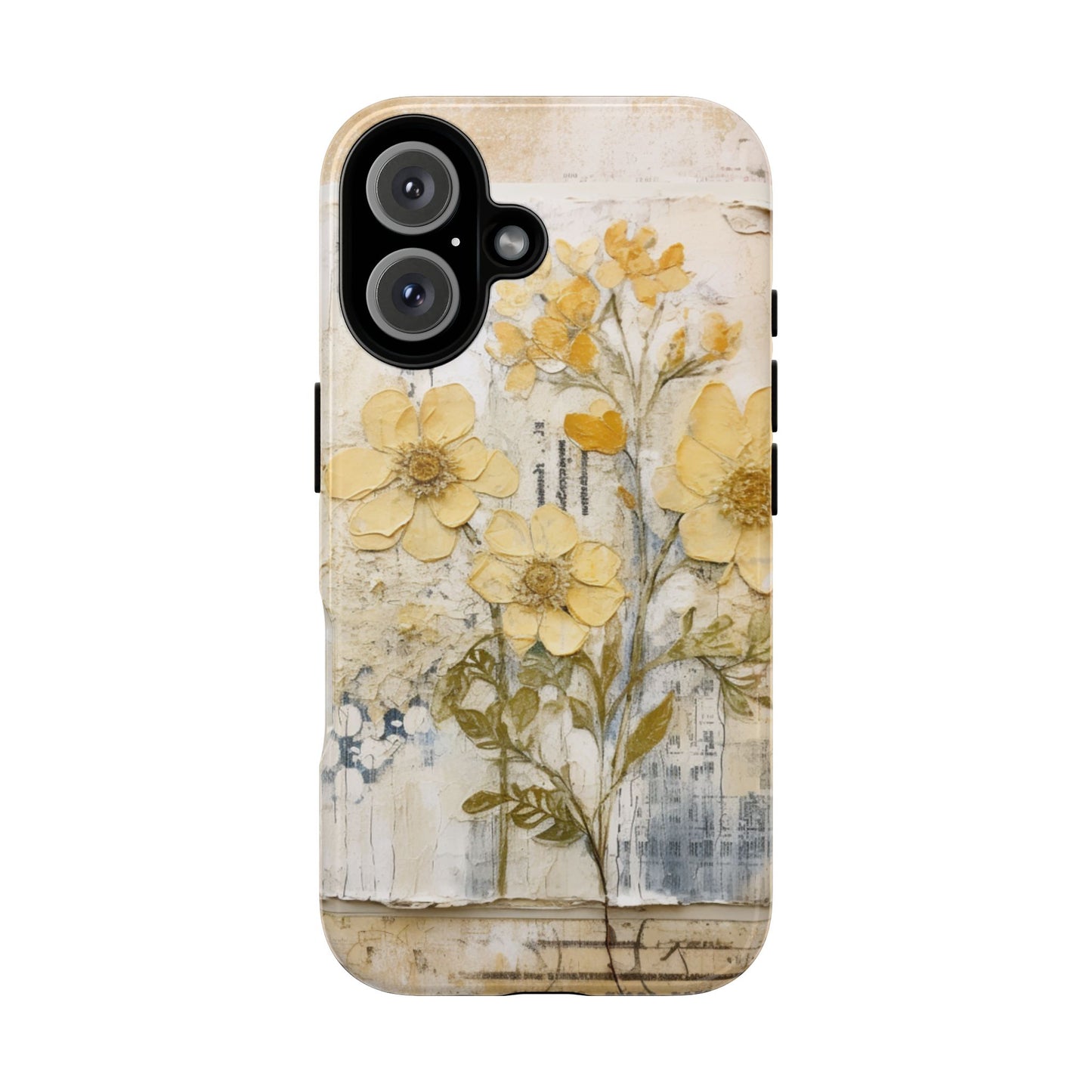 Vintage Botanical Floral Mobile Case