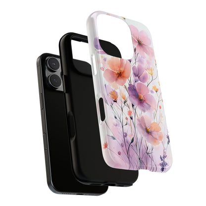 Botanical Bliss Watercolor Phone Case for iPhone, google Pixel & Samsung