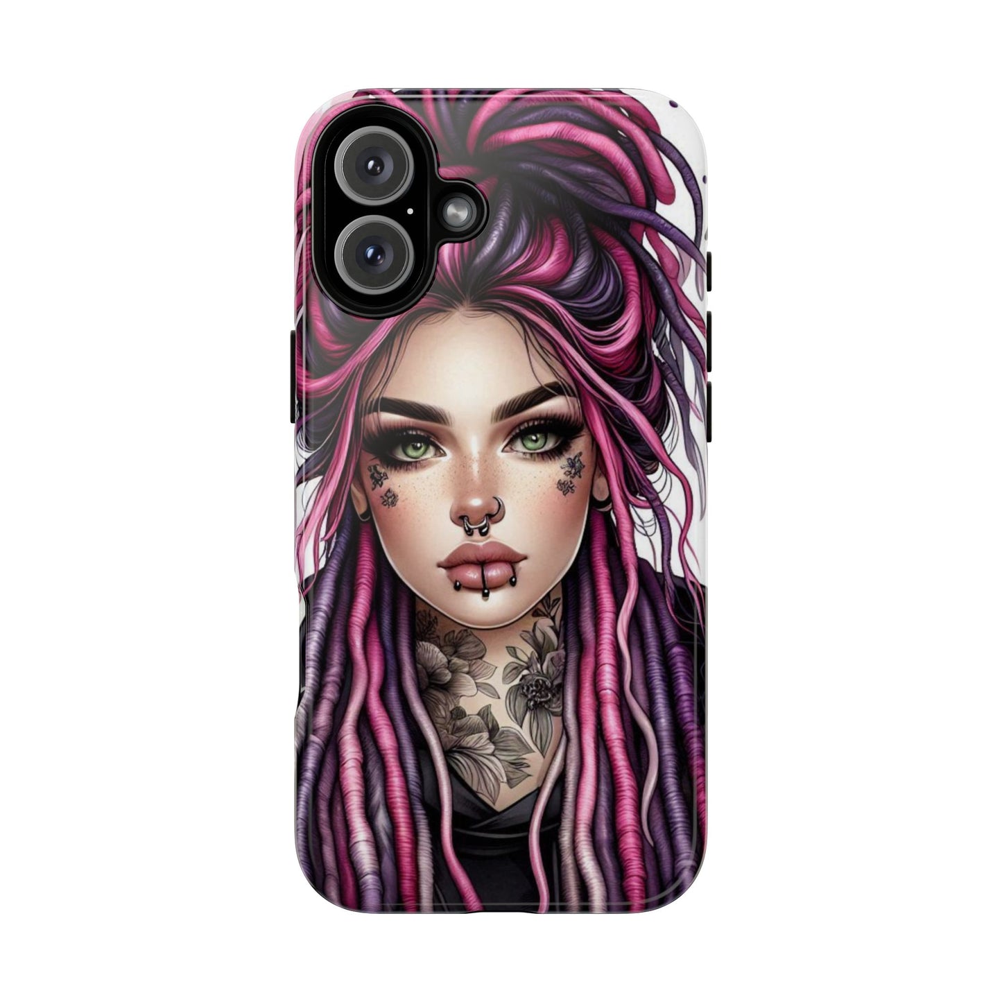 Neon Gothic Beauty Mobile Case