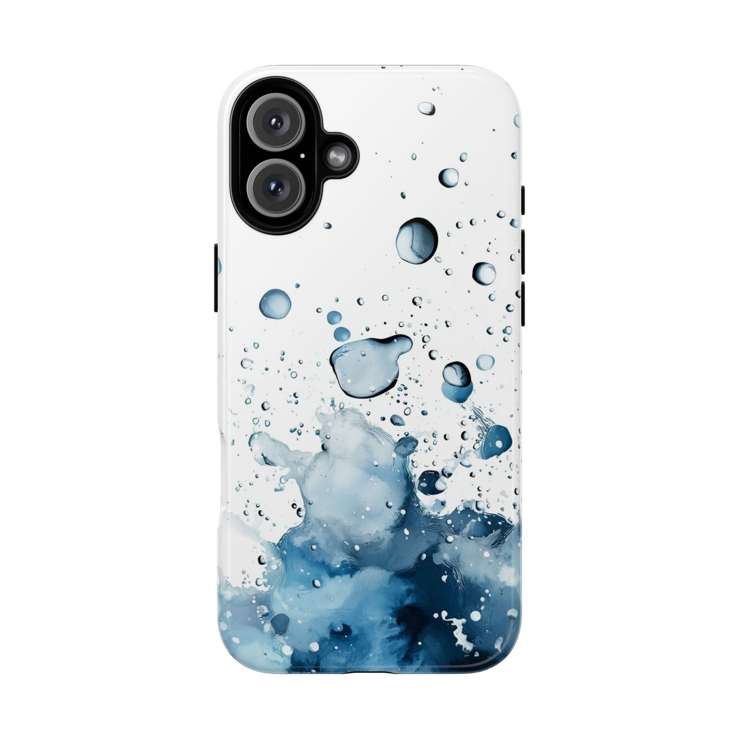 Aqua Burst Watercolor Phone Case for iPhone, google Pixel & Samsung