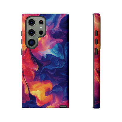 Cosmic Bloom – Abstract Vortex  Phone Case for iPhone, Samsung & Pixel