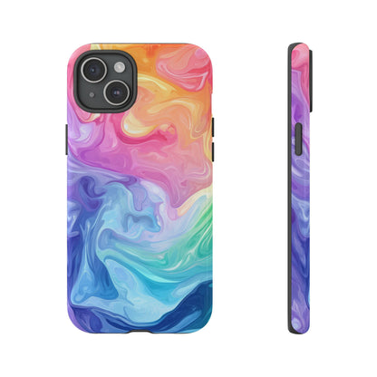 Prism Swirl Watercolor Phone Case for iPhone, google Pixel & Samsung