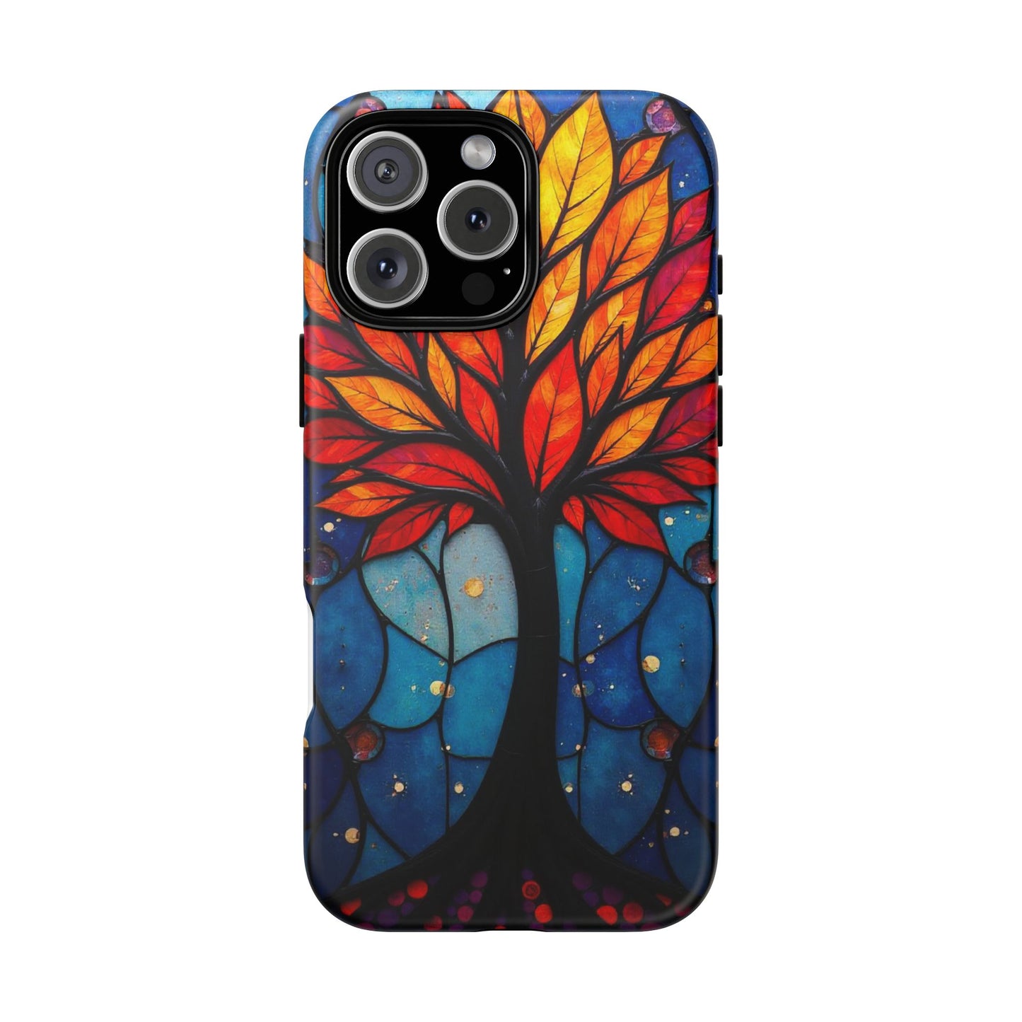 Stained Glass Tree: A Burst of Vibrant Elegance