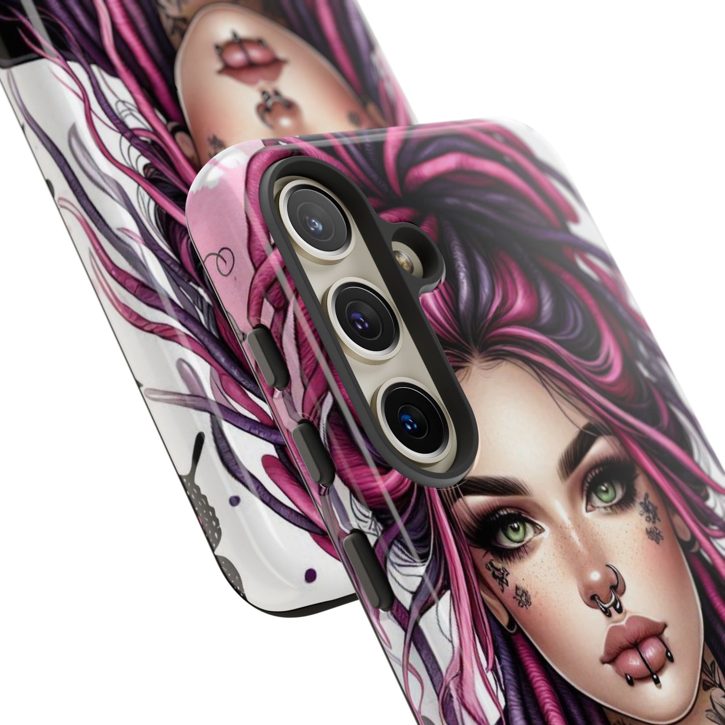 Neon Gothic Beauty Mobile Case