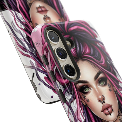 Neon Gothic Beauty Mobile Case