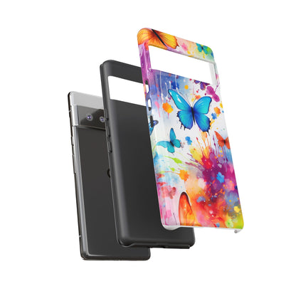 Vibrant Watercolor Butterfly Mobile Case