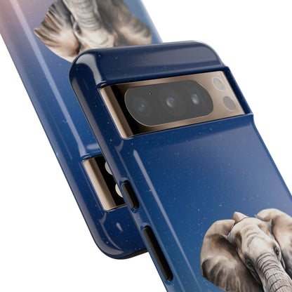 Celestial Elephant Mobile Cover – Dreamy Night Sky Aesthetic