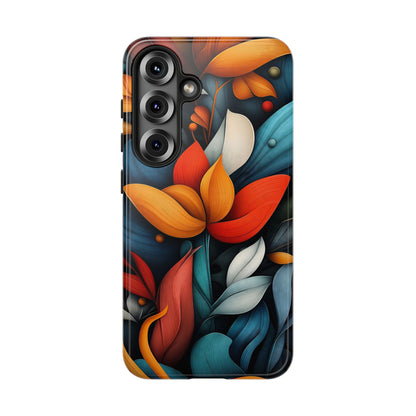 Velvet Bloom – Elegant Floral Art Phone Case for iPhone, Pixel & Samsung
