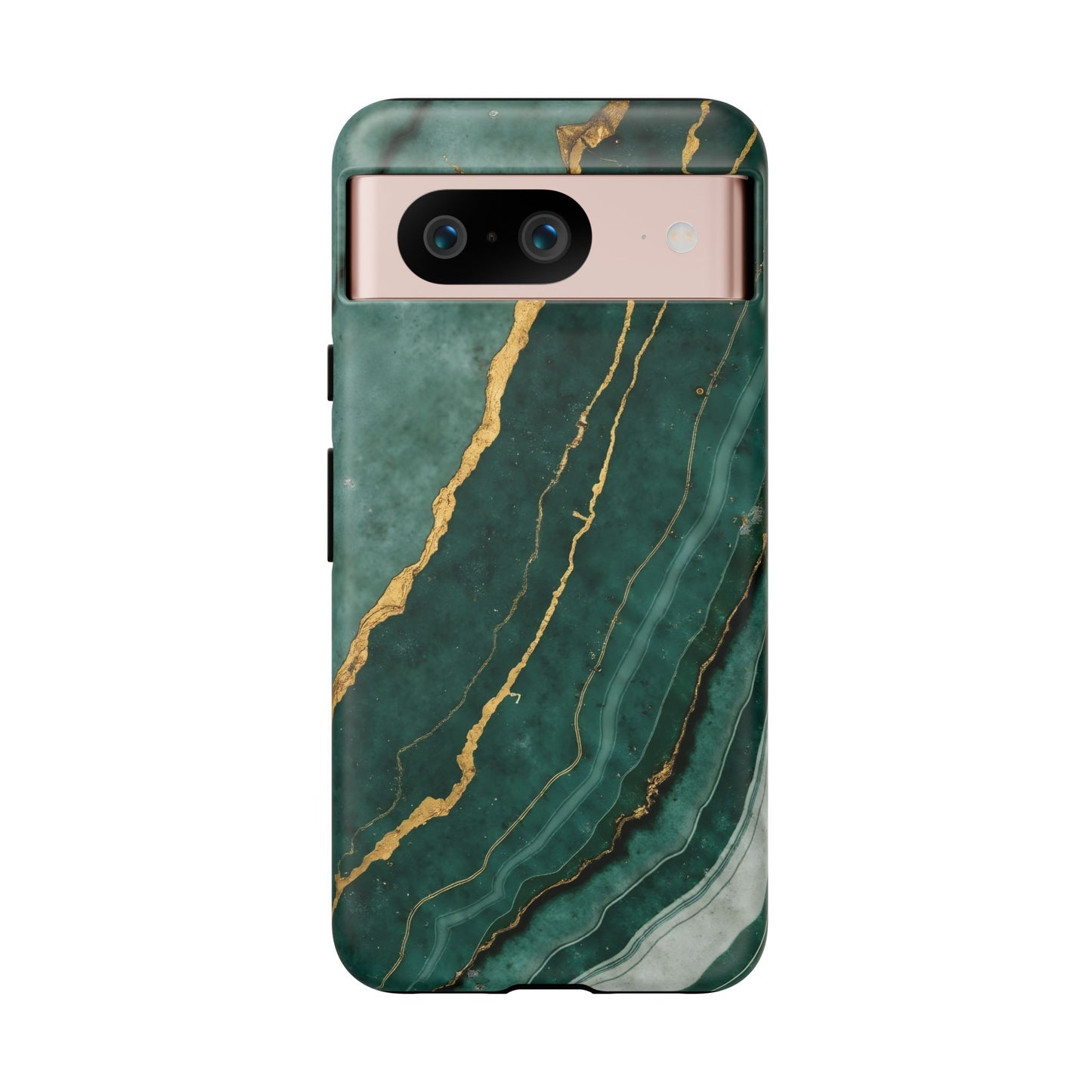 Jade Green Marble Case Design