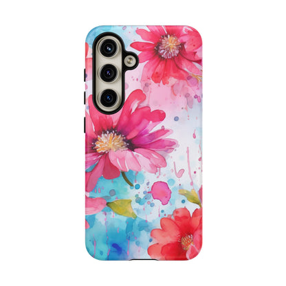 Watercolor Bloom Floral Mobile Case