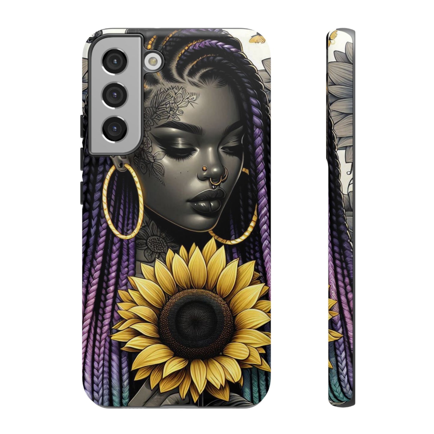 Sunflower Soul Art Mobile Case