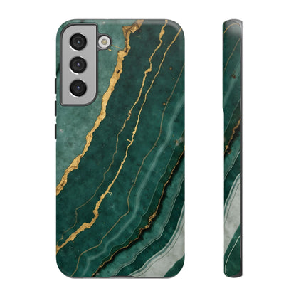 Jade Green Marble Case Design