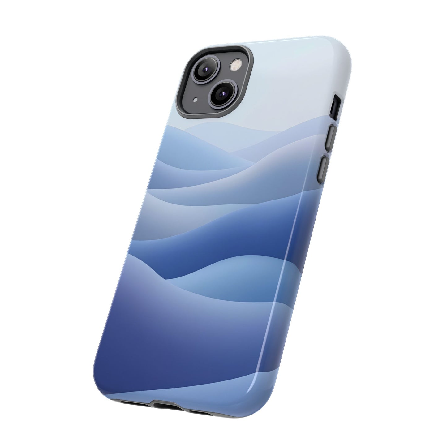 Intricate Abstract Wavy Landscape phone case