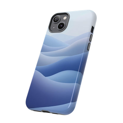 Intricate Abstract Wavy Landscape phone case