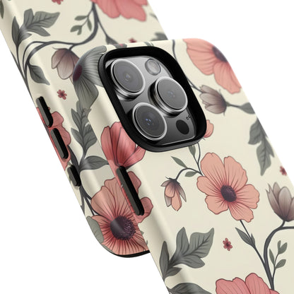 Floral Iphone Case, Botanical Pattern Design