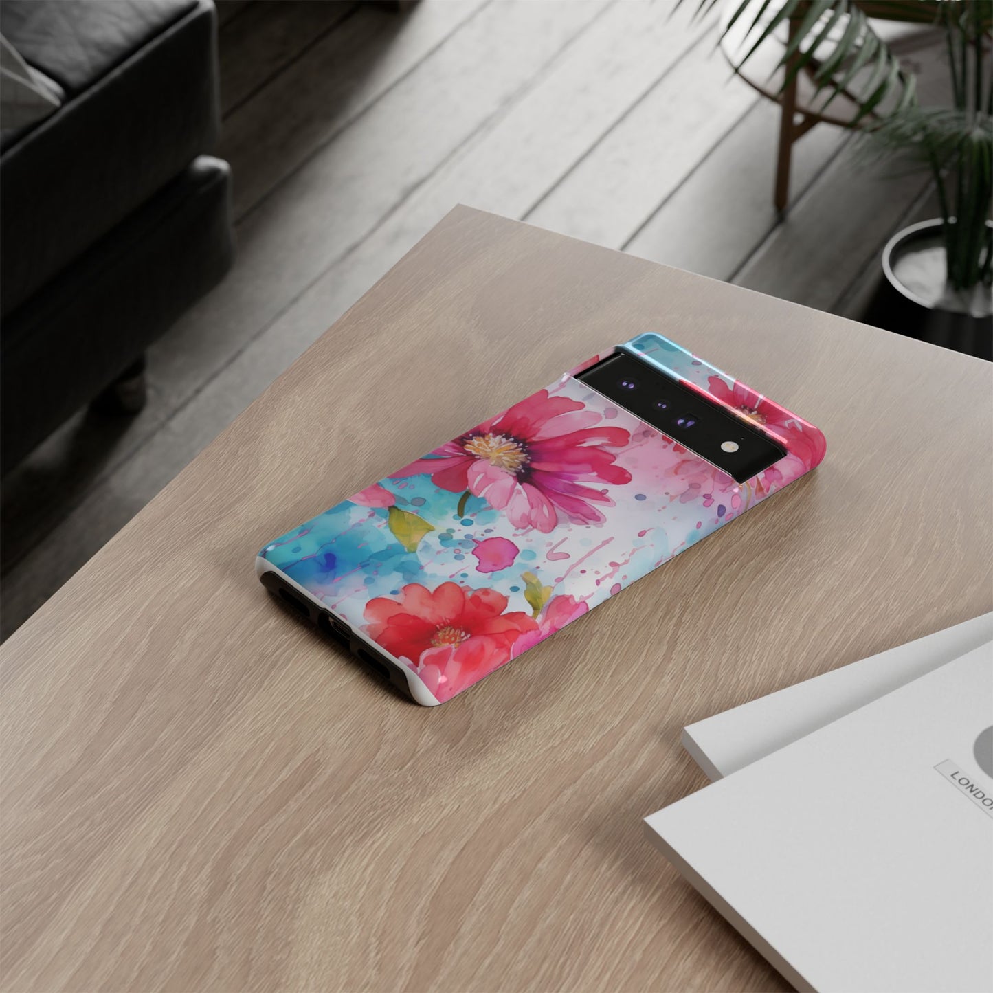 Watercolor Bloom Floral Mobile Case