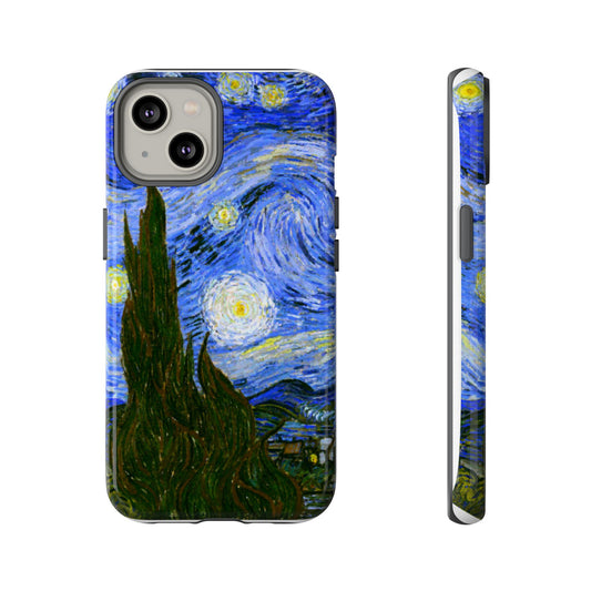 Starry Night Phone Case - Van Gogh Art for iPhone, Samsung & Pixel | Aesthetic, Shockproof & Slim Fit Cover