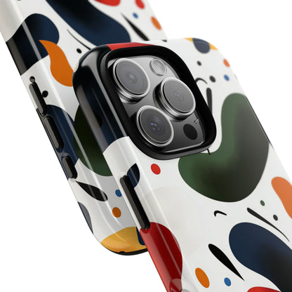 Playful Pop Flow – Abstract Color Splash Case for iPhone, Google Pixel & Samsung