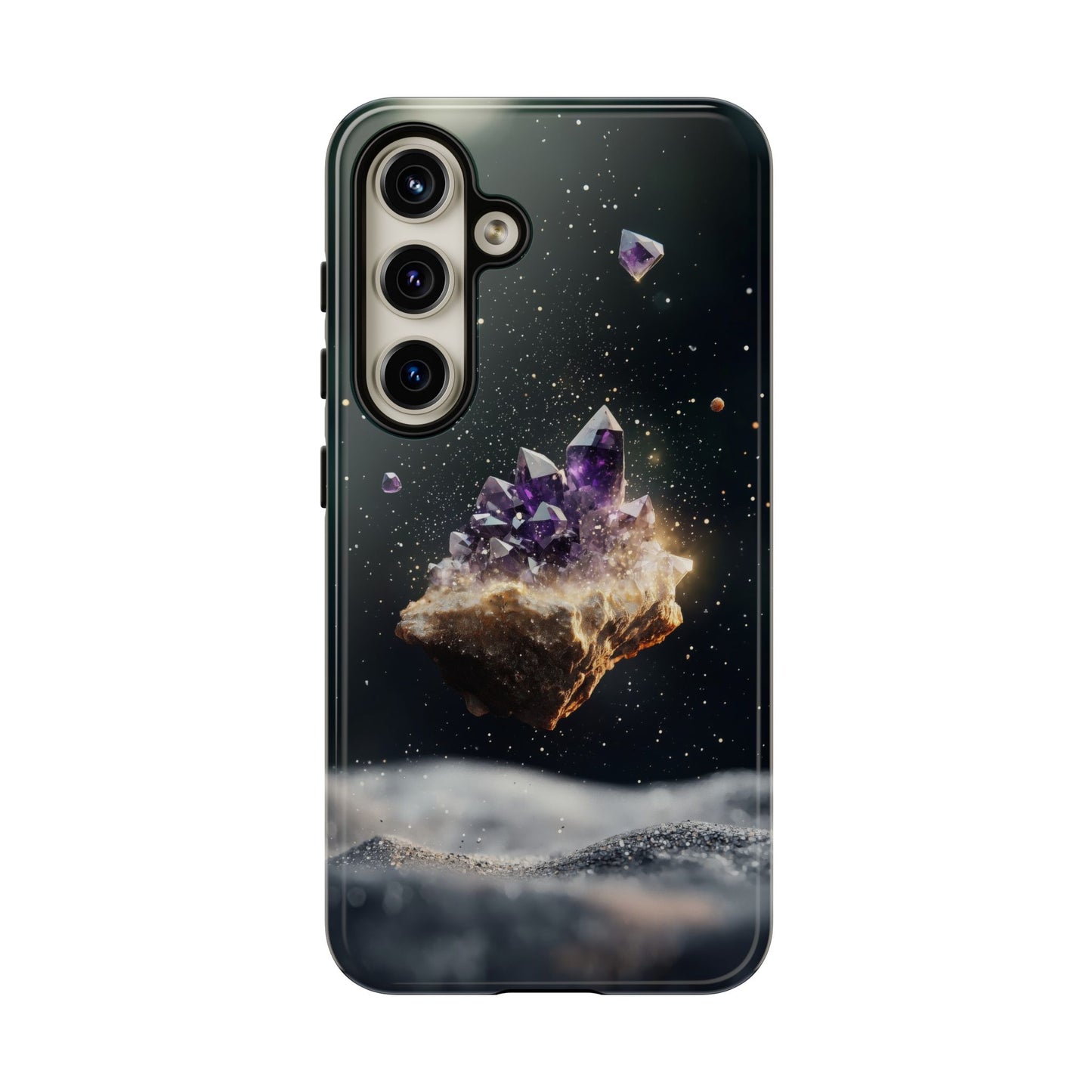 Mystic Amethyst Stones Phone Case for iPhone, Samsung & Google Pixel