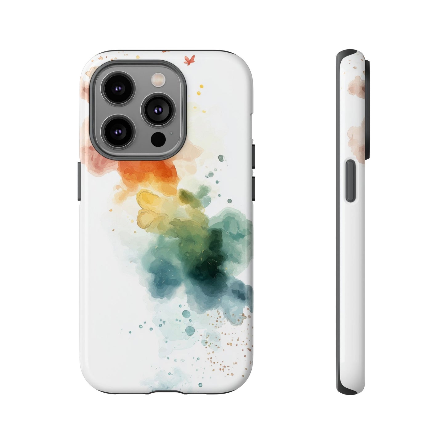 Whirlwind Rainbow Watercolor Phone Case for iPhone, google Pixel & Samsung