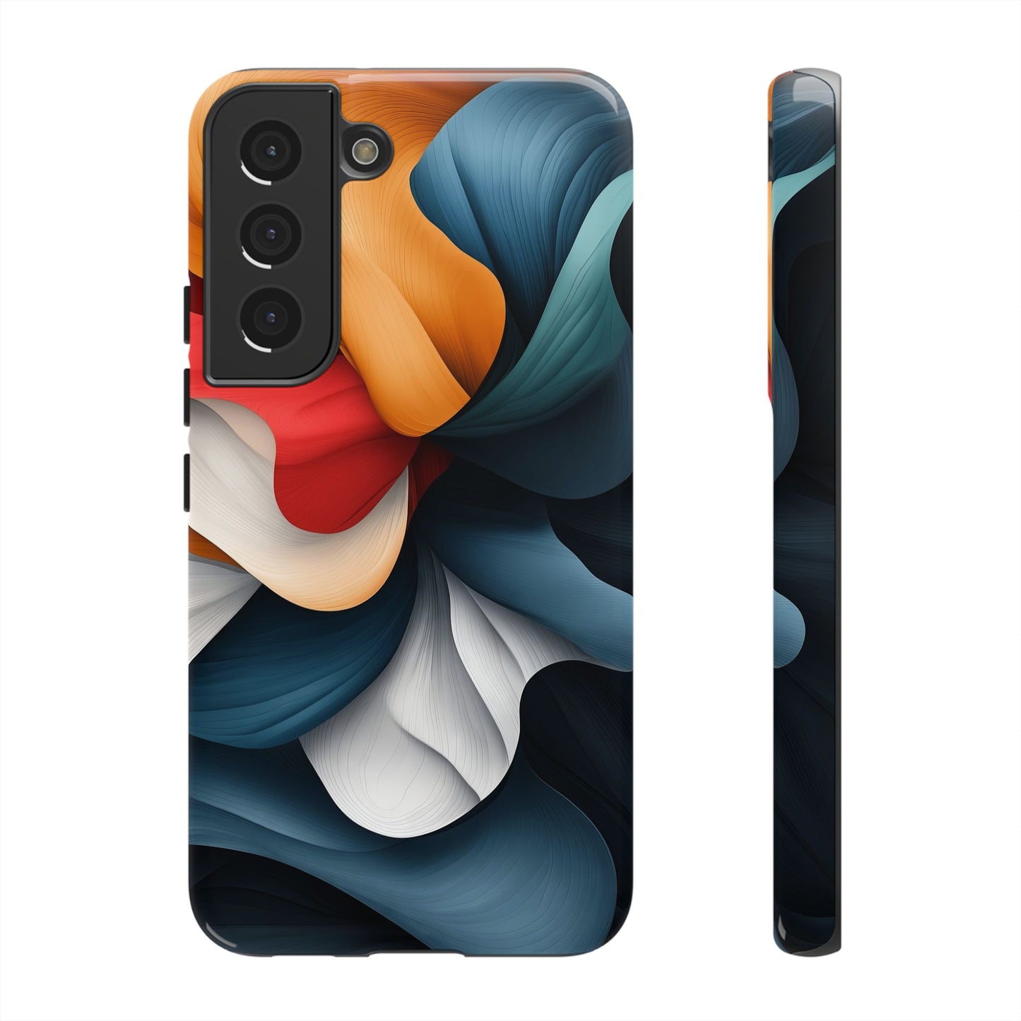 Velvet Whirl – Fluid Motion Phone Case for iPhone, Samsung & Pixel