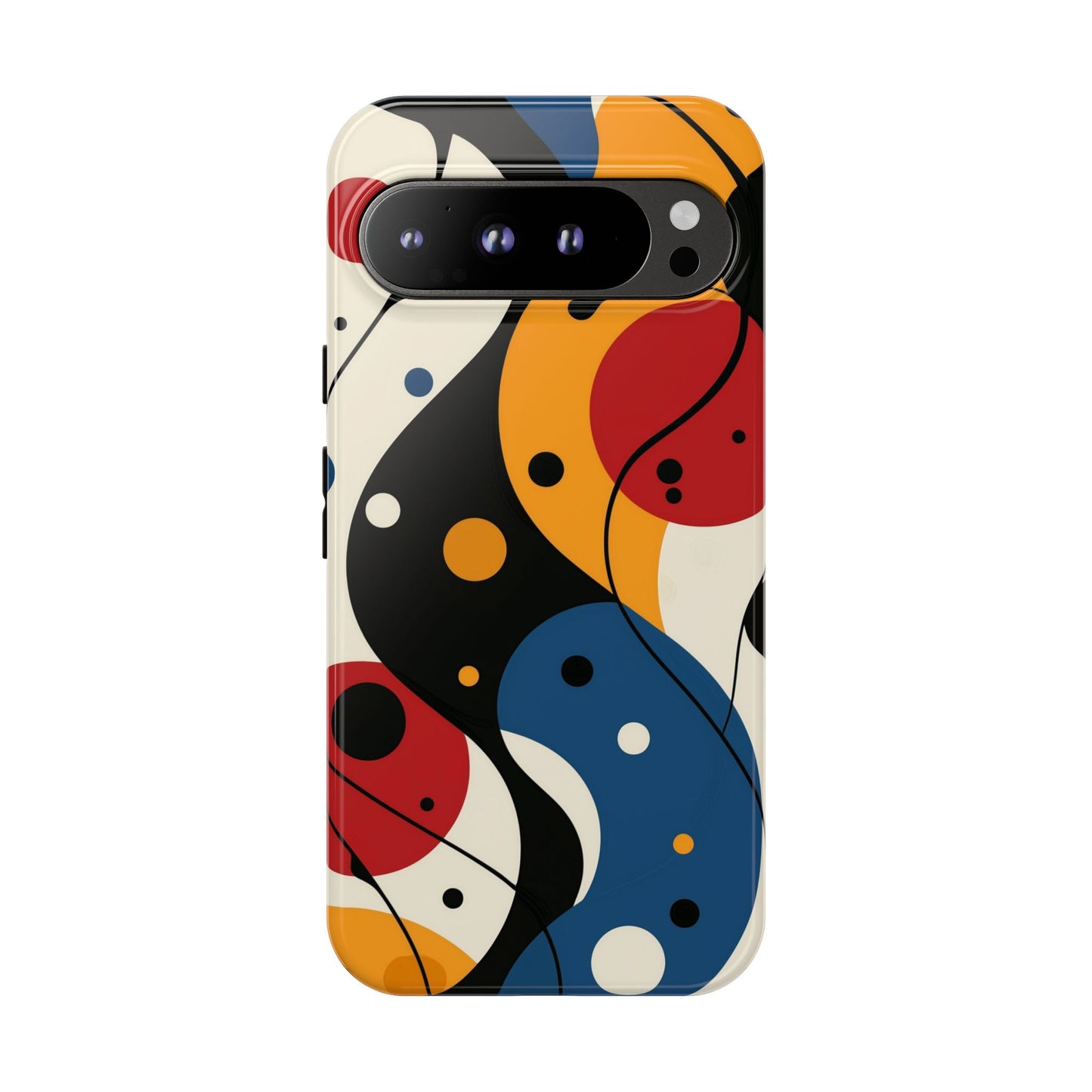 Bauhaus Style Terrazzo Phone Case – iPhone, Google Pixel, Samsung