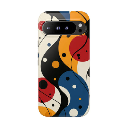 Bauhaus Style Terrazzo Phone Case – iPhone, Google Pixel, Samsung