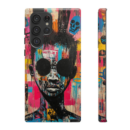 Basquiat Street Art Phone Case – Artistic Phone Protection - iPhone, Samsung & Google Pixel Cover - Artistic Painting Case,  Art Lover Gift